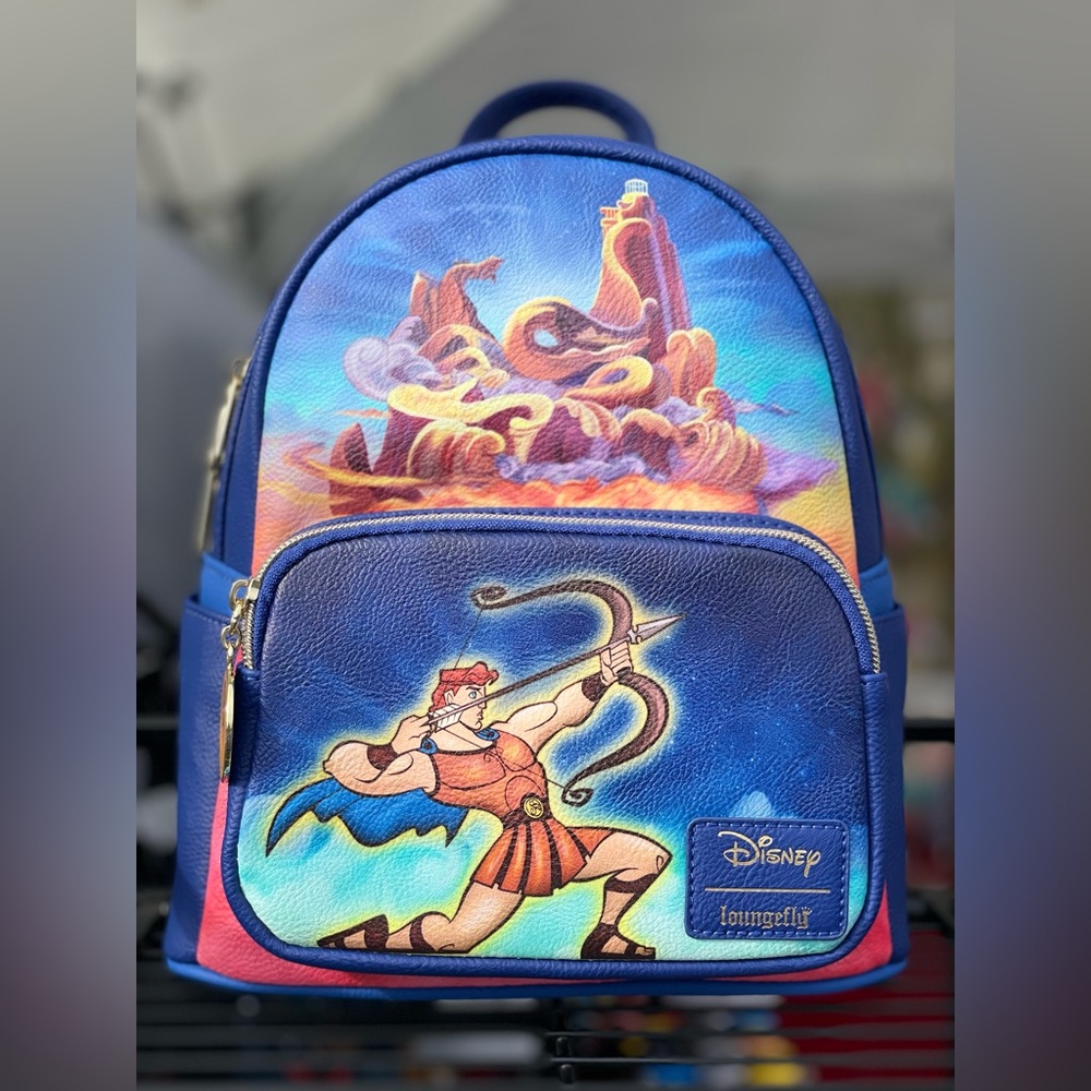 NWT Disney Loungefly Hercules Mini Backpack
